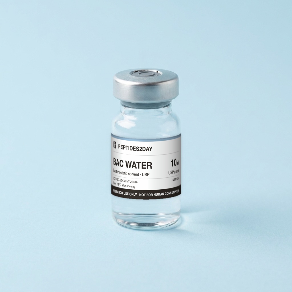 Bacteriostatic Solvent 10ml research vial