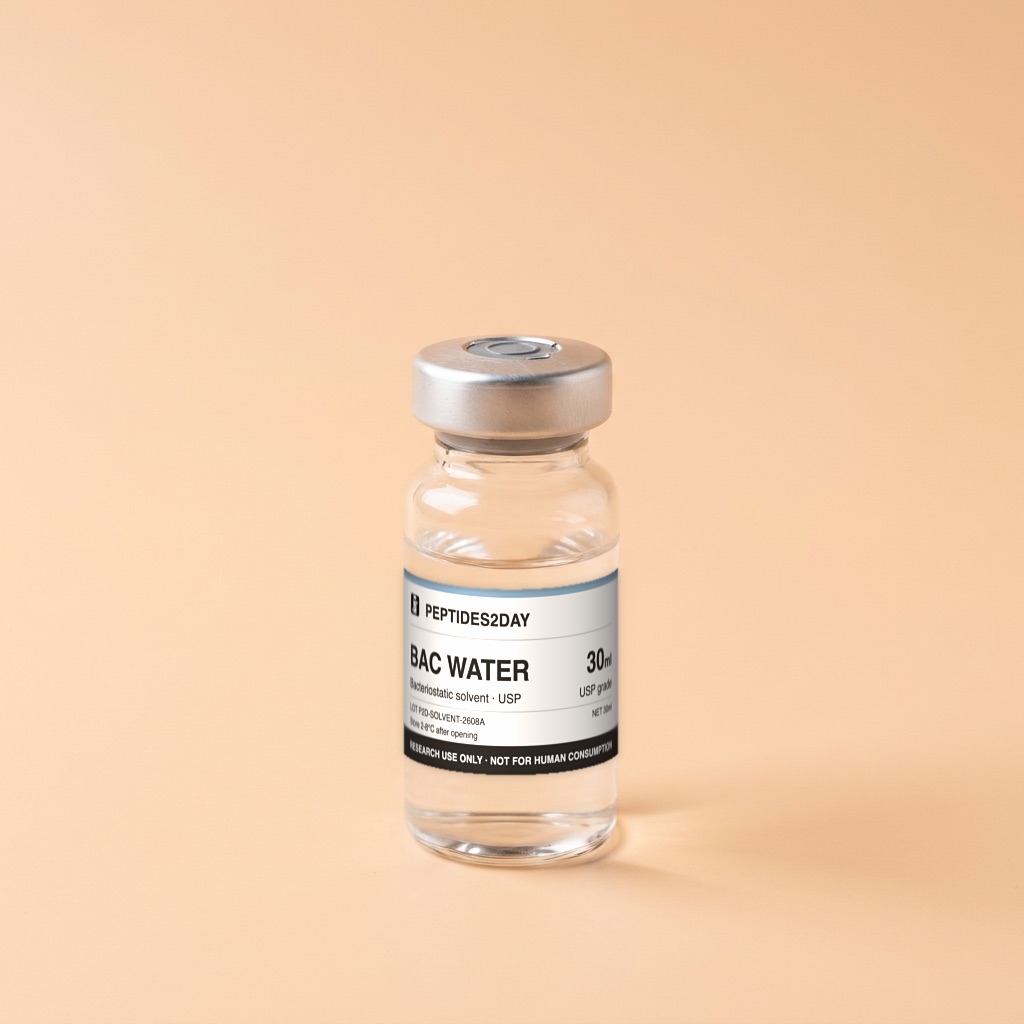 Bacteriostatic Solvent 30ml research vial