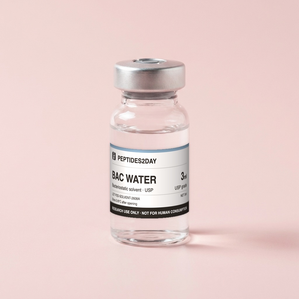 Bacteriostatic Solvent 3ml research vial