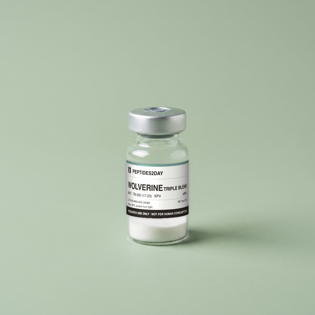 BPC / TB-500 (17-23) / KPV Blend research vial